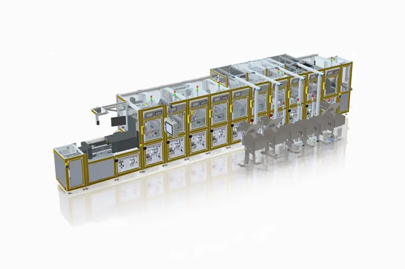Revo-Tec-2.1 szerelosorok inlet sor Revo-Tec Gépipari Kft. 6D_Teljes gyártósorok